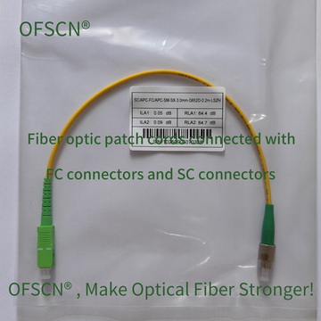 OFSCN Patch Cord FC SC 01